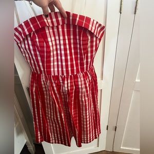 Red Vineyard Vines Formal Dress